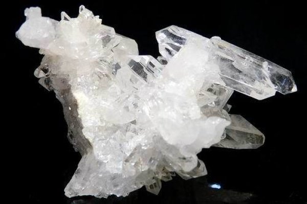 画像1: ダブルターミネイテッド（両剣水晶）・最高の浄化[美しさは極上品]トマスゴンサガ産水晶クラスター  (1)