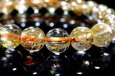 画像3: タイチンゴールドルチルクォーツ8.5mm玉ブレスレット(ブラジル産)  (3)